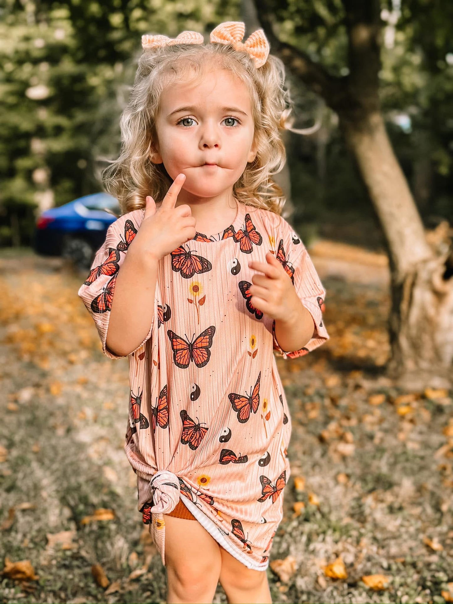 Butterfly T-shirt Dress