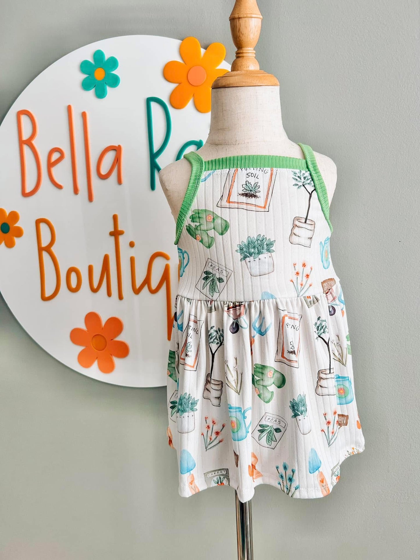 Green thumb cami peplum ๐ฟ