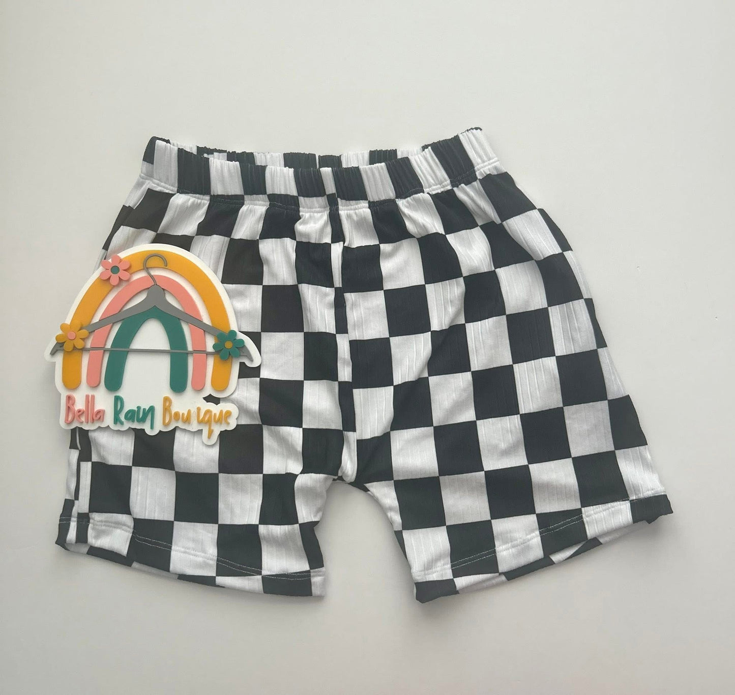 Size 7/8 Checkered Boy Shorts