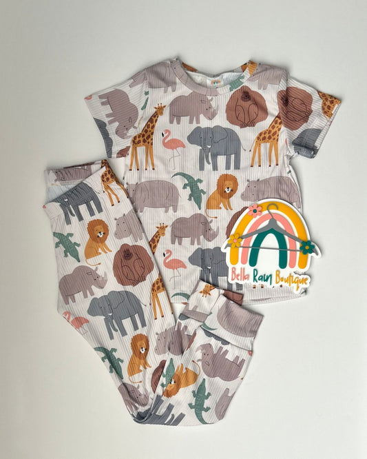 Zoo animal lounge set
