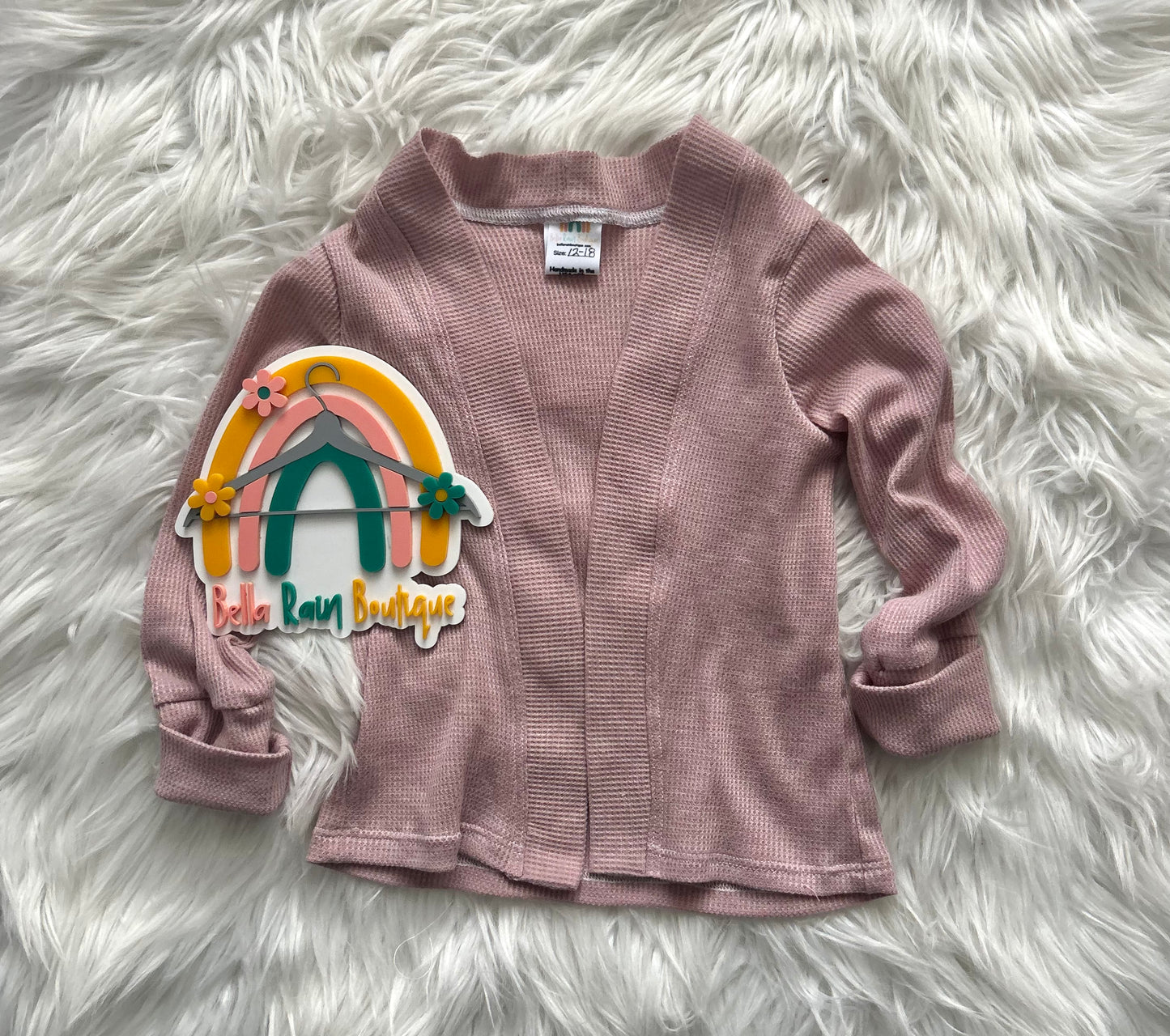 12-18M Mauve Cardigan