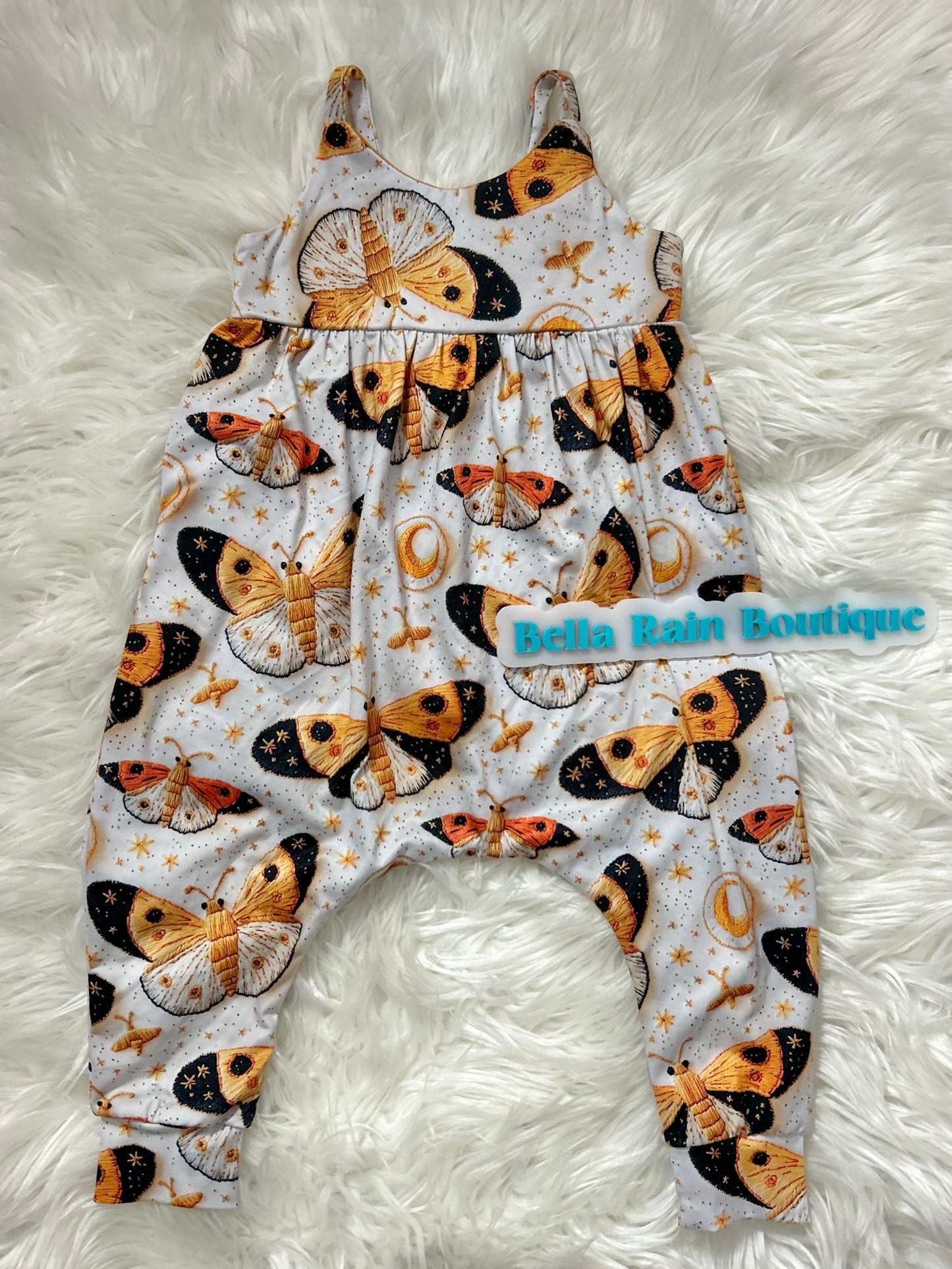 18-24M Mystical butterfly strappy romper