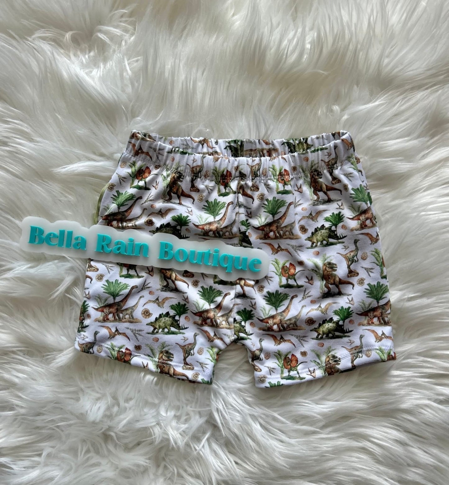 12-18M Dino Shorts