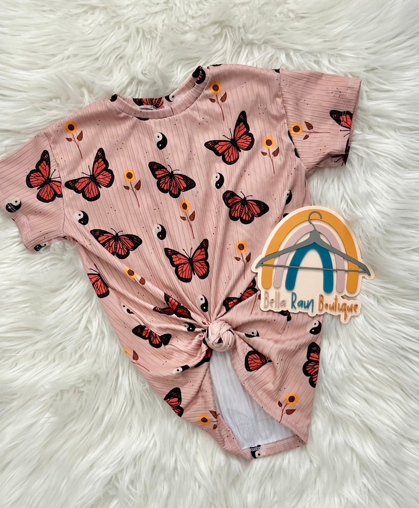 Butterfly T-shirt Dress