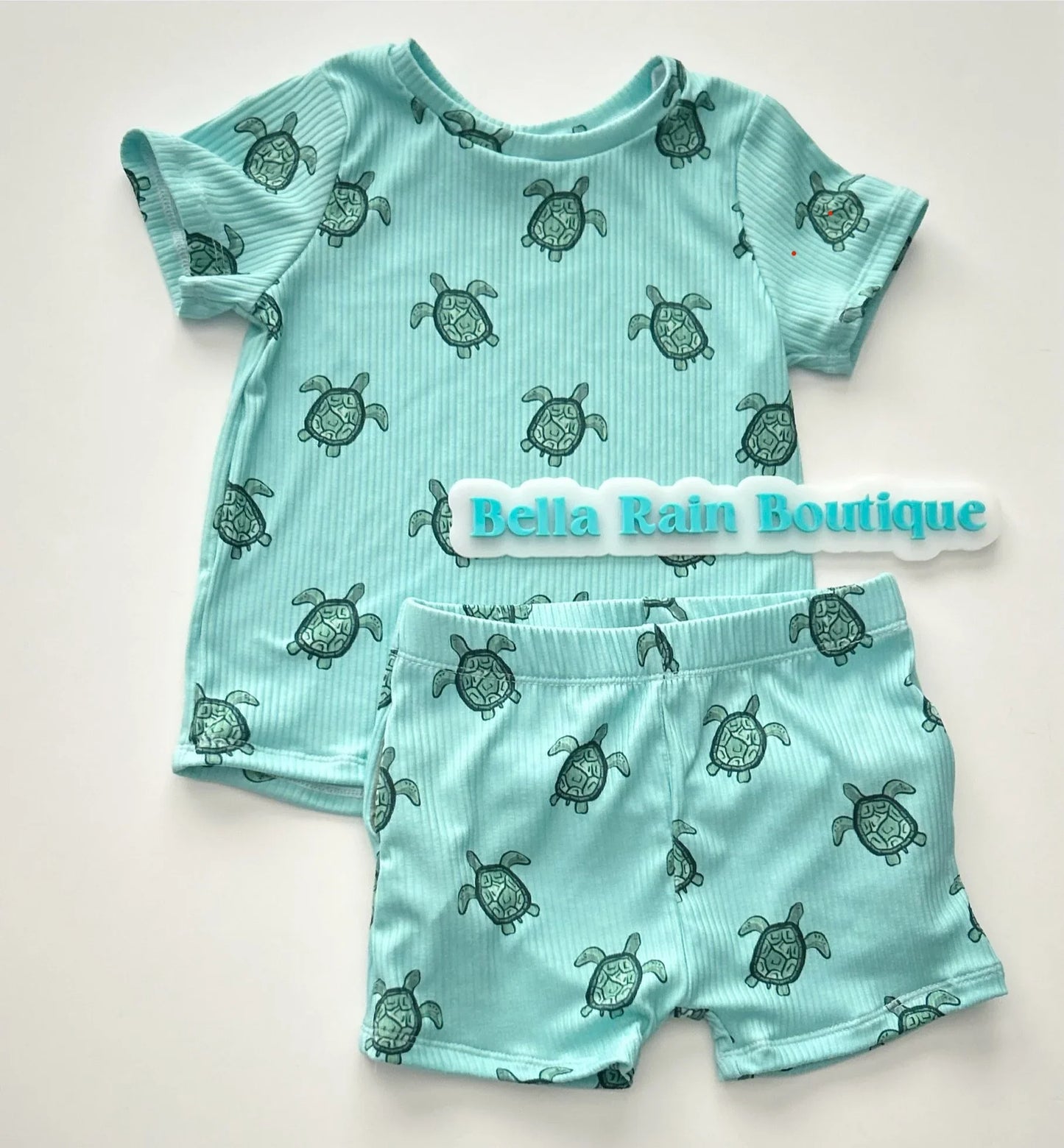 2-Piece Gender Neutral Turtle lounge Set🐢