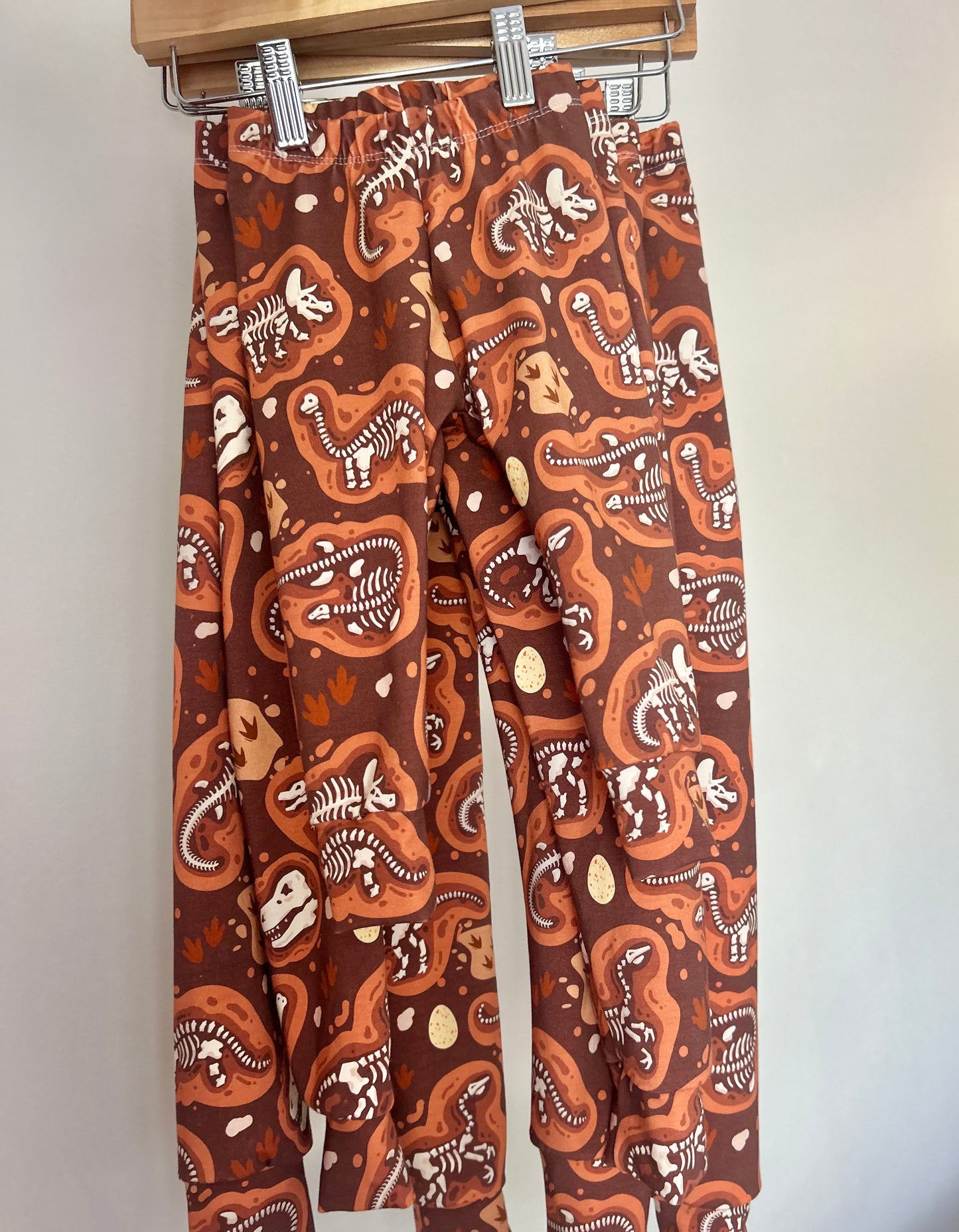 Neutral Dino Pants
