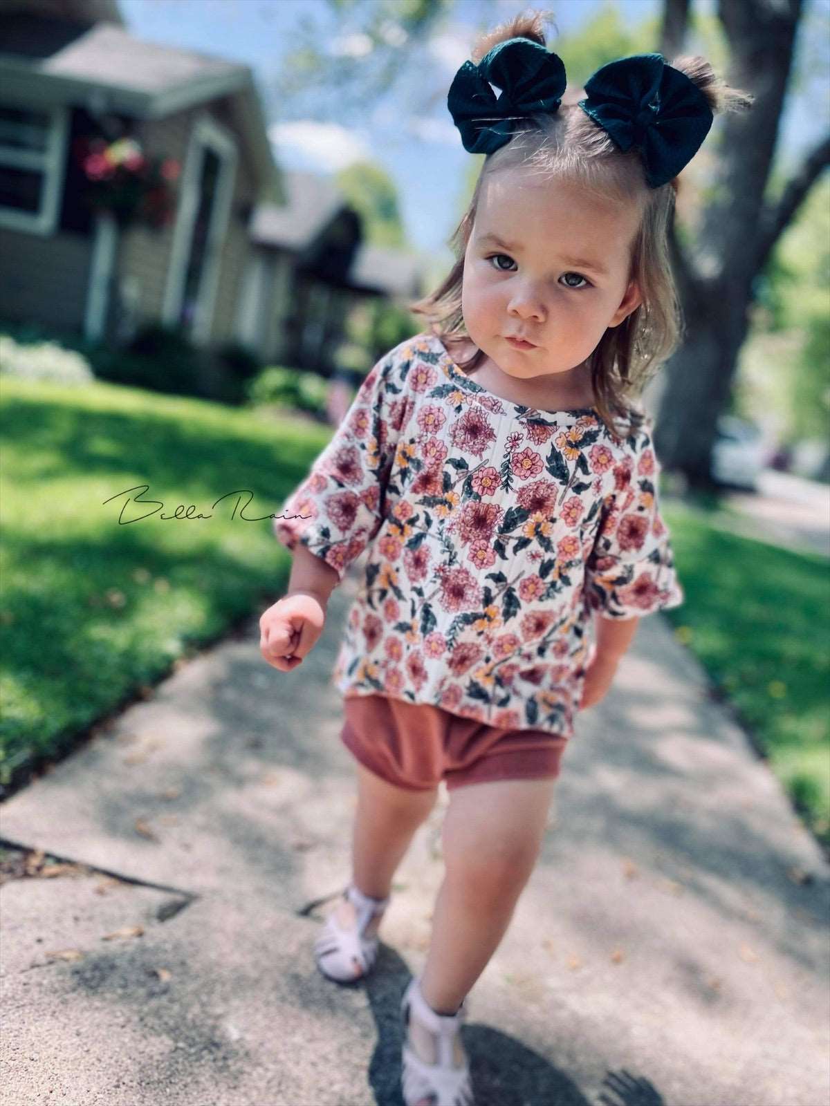 Floral Dolman Top