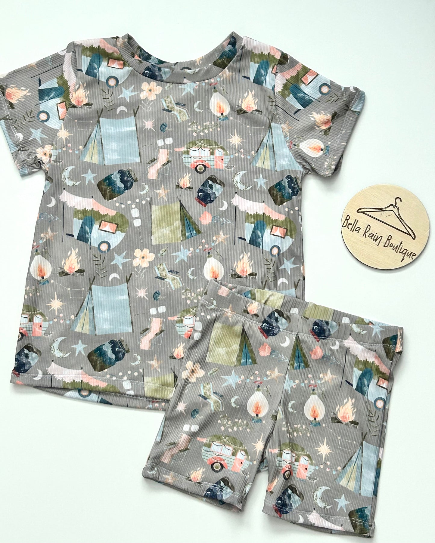 kids camping lounge wear, kids lounge wear, kids camping outfits, cute kids camping, camping outfits, kids camping wear, kids camping style