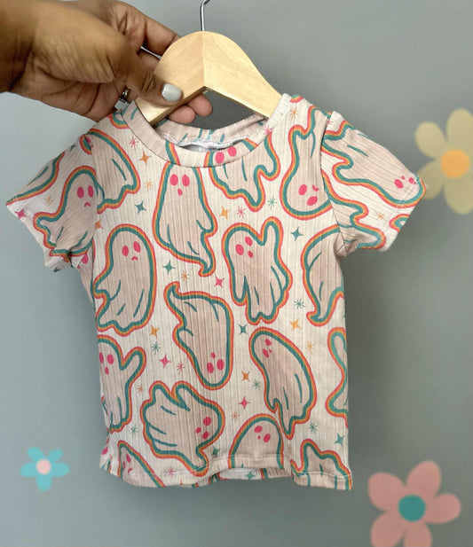 6-9M neon ghost basic tee