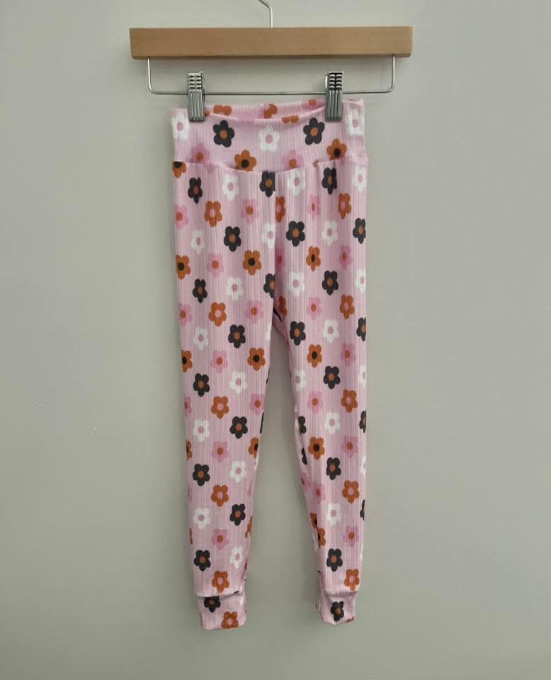 4t Floral leggings