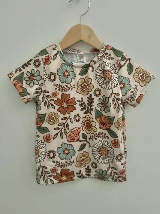 4t floral tee