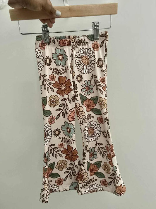 3T floral flares