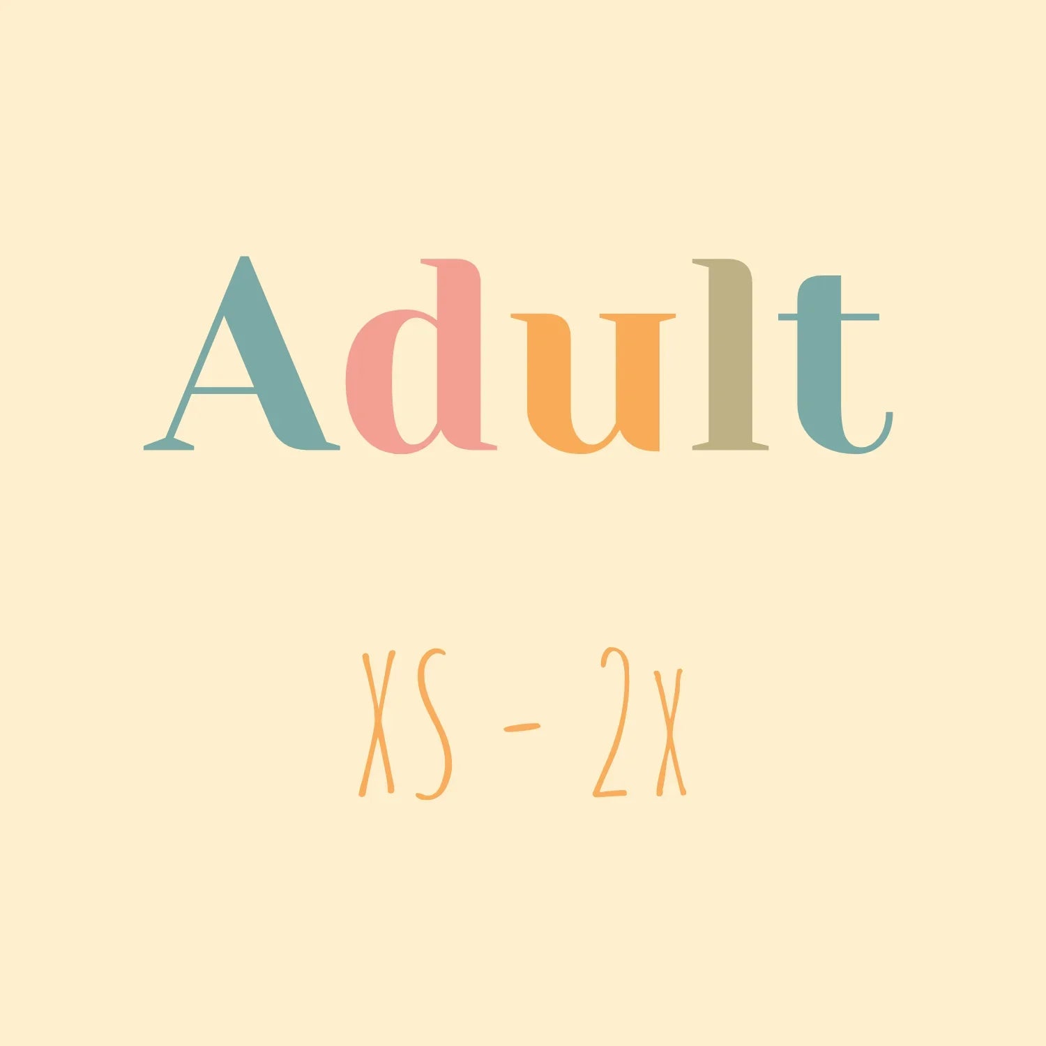 Adult (XS-2X)
