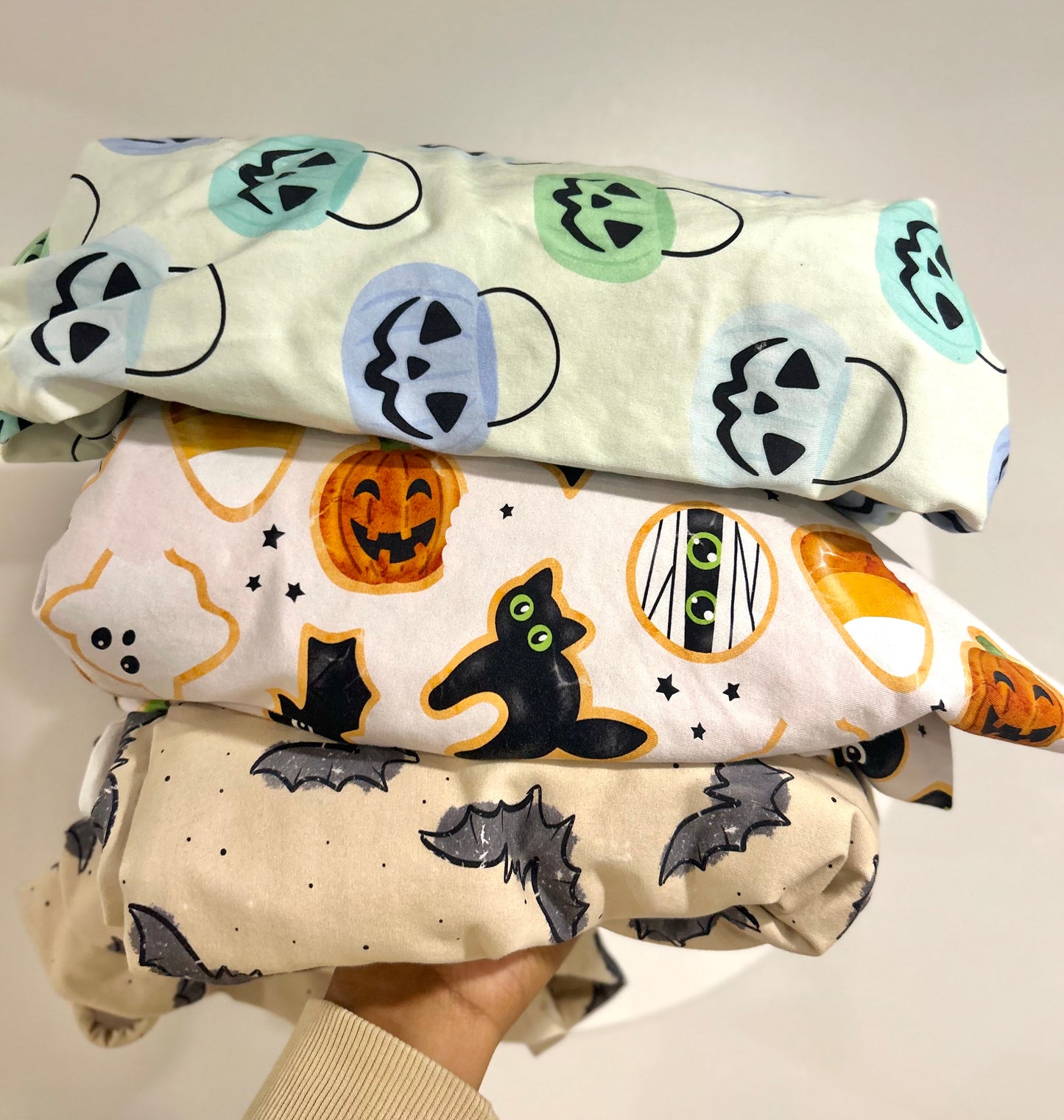 3 Item Organic Cotton Halloween bundle- No codes