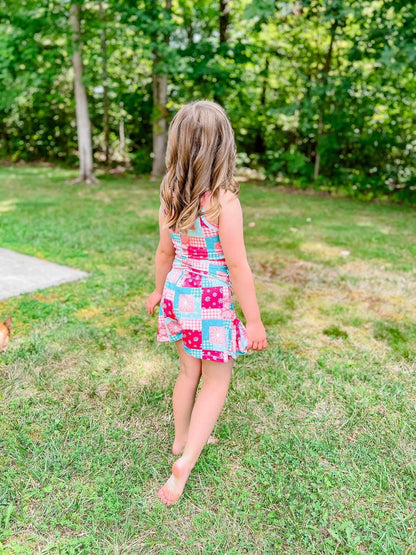 Patchwork Skort & Cami