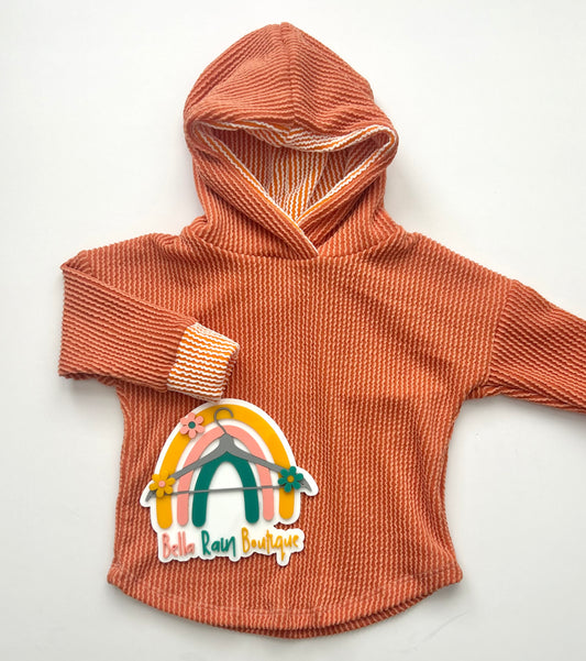 12-18M Orange Sunkist Poncho