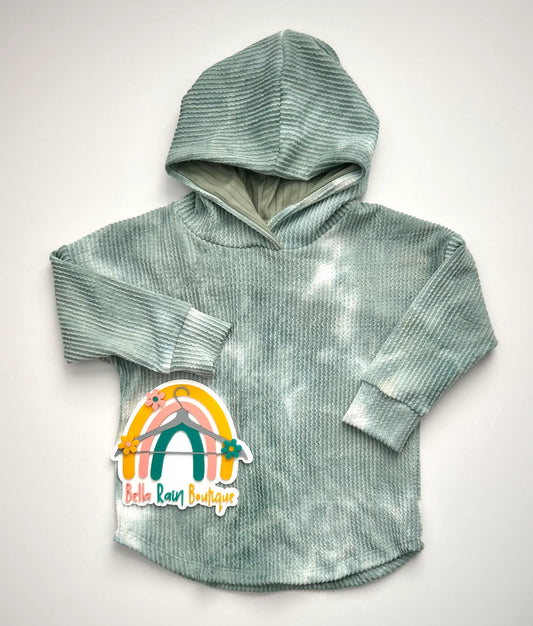 2T Marble Sage Poncho