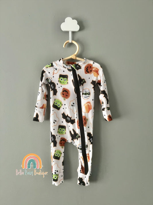 0-3M Halloween cookies zippy