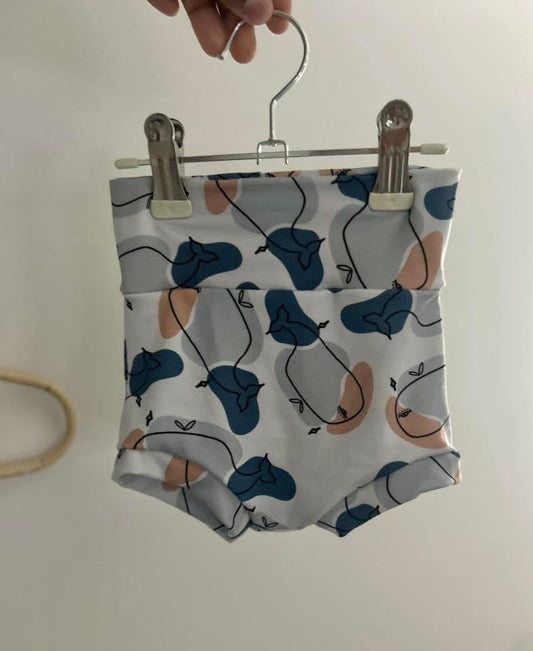6-9M Boho Whale Bummies