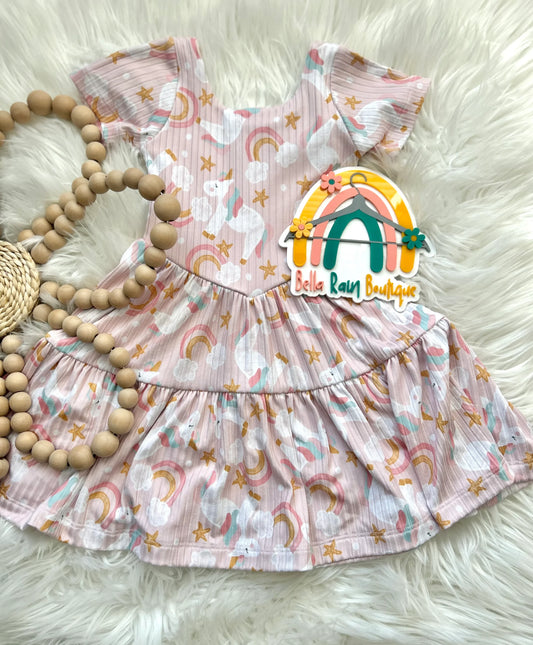2T Unicorn Dress