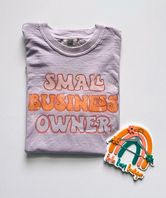 Large Small Business Owner Tee