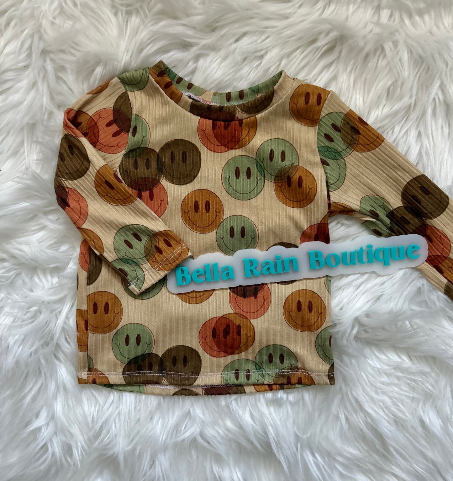 6-9M Smiley tee