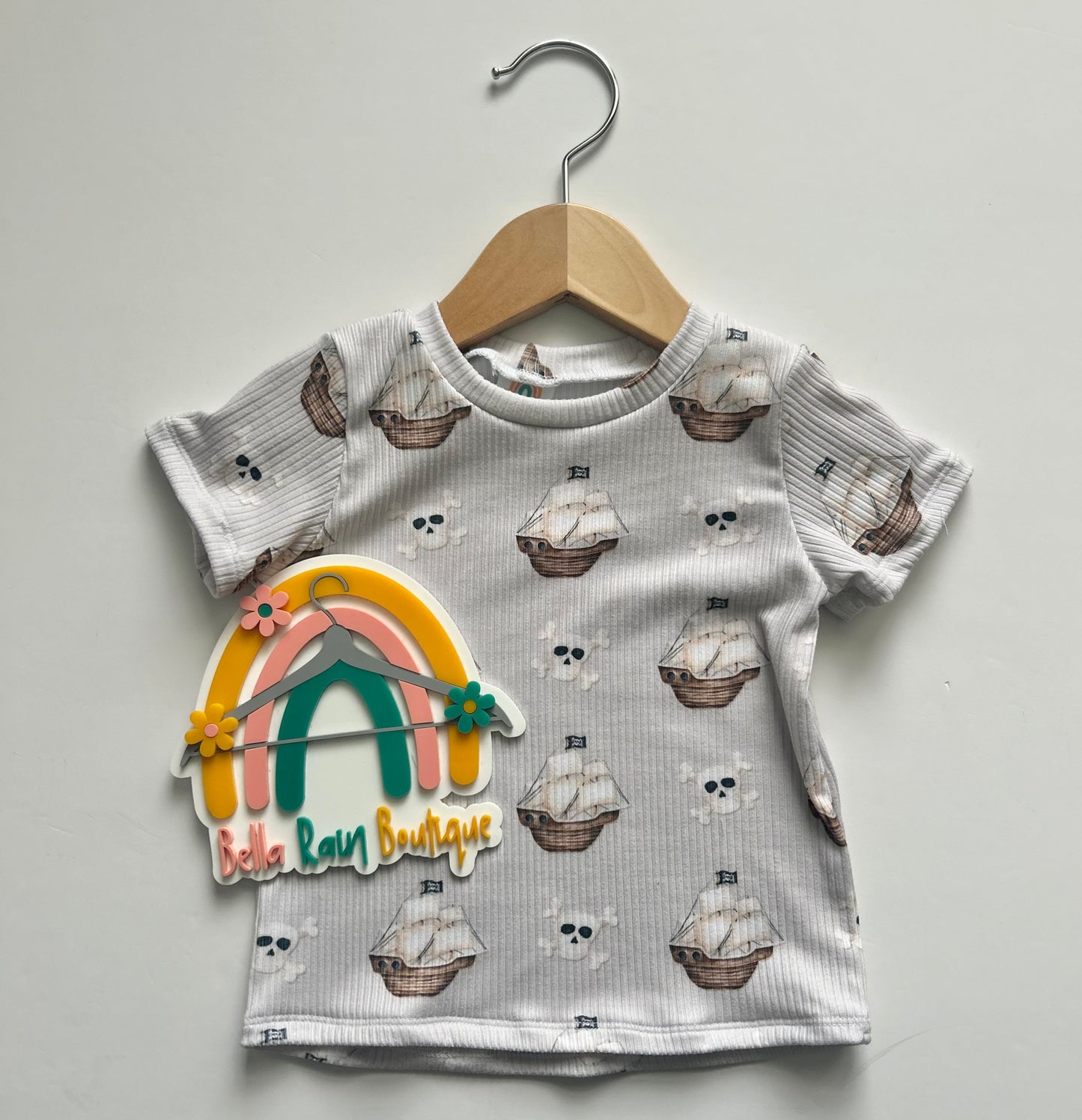9-12M Pirate Tee