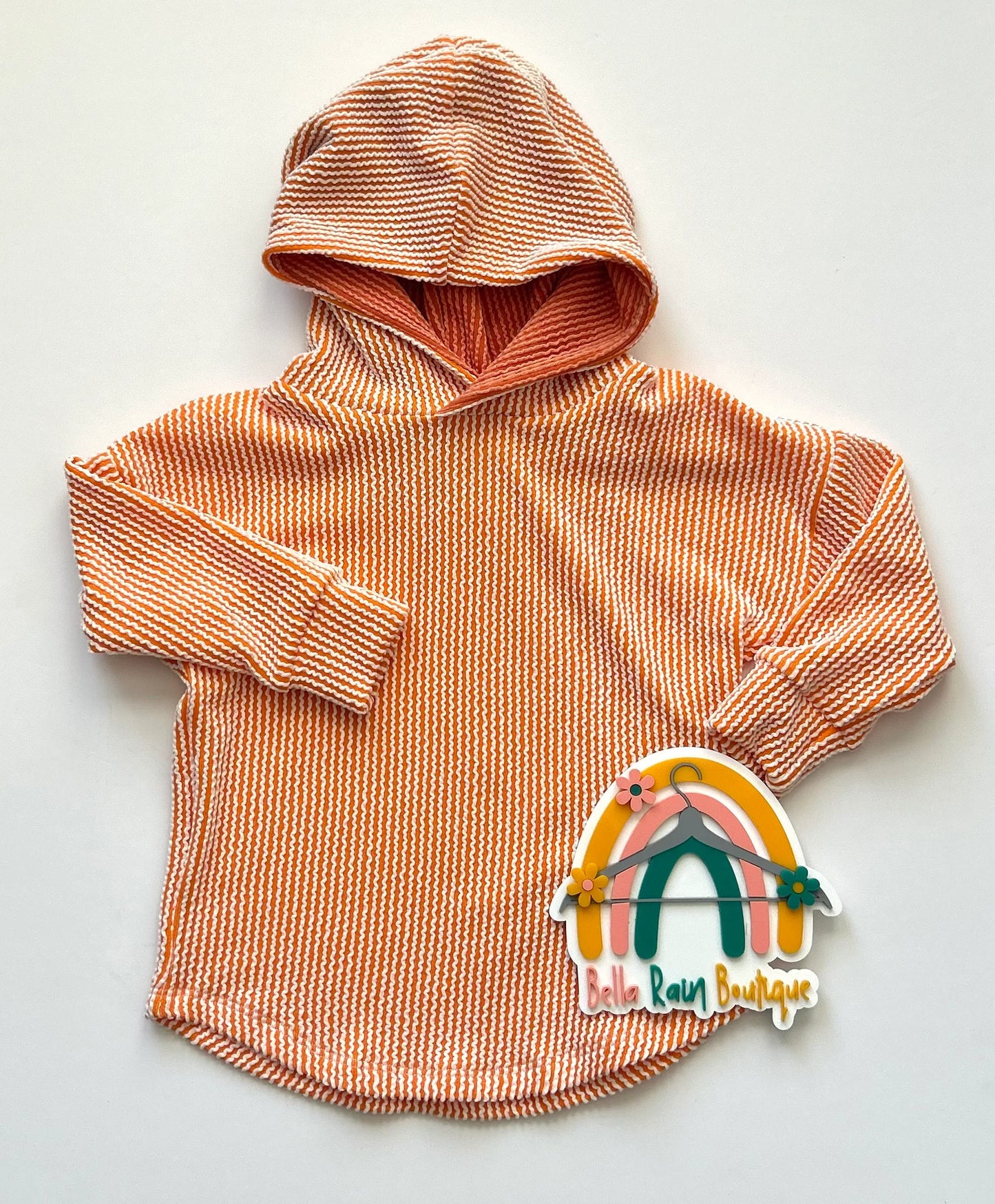 2T Orange Sunkist Poncho