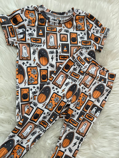 4T Gender Neutral Halloween Lounge Set👻