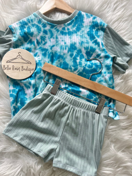 18-24M Spring/Summer Gender Neutral Tie-Dye Set