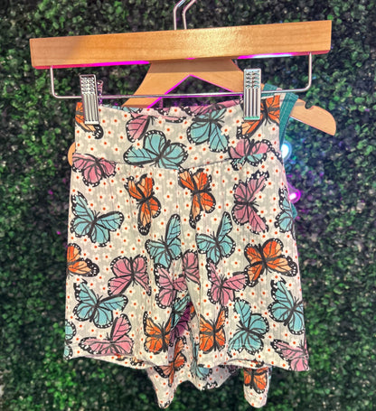 5T Cropped Tank and Biker Shorts Set