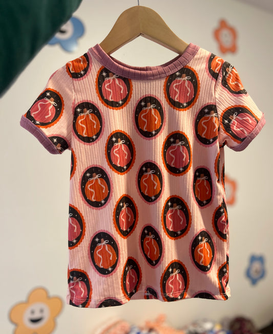 2T Pumpkin track tee