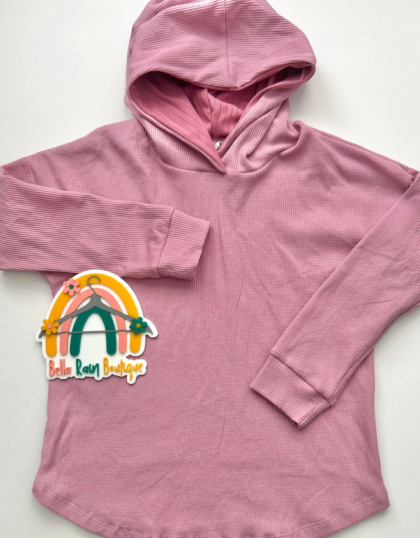 7/8 Petal Pink Poncho