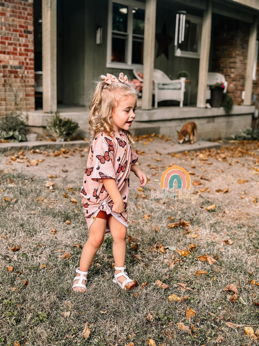 Butterfly T-shirt Dress