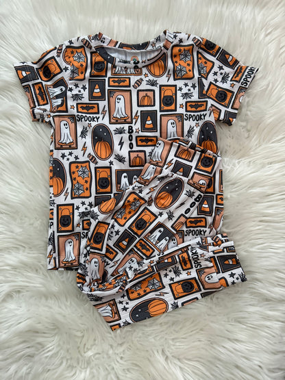 4T Gender Neutral Halloween Lounge Set👻