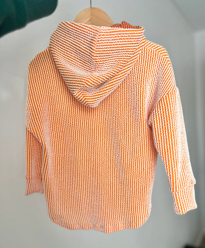2T Orange Sunkist Poncho