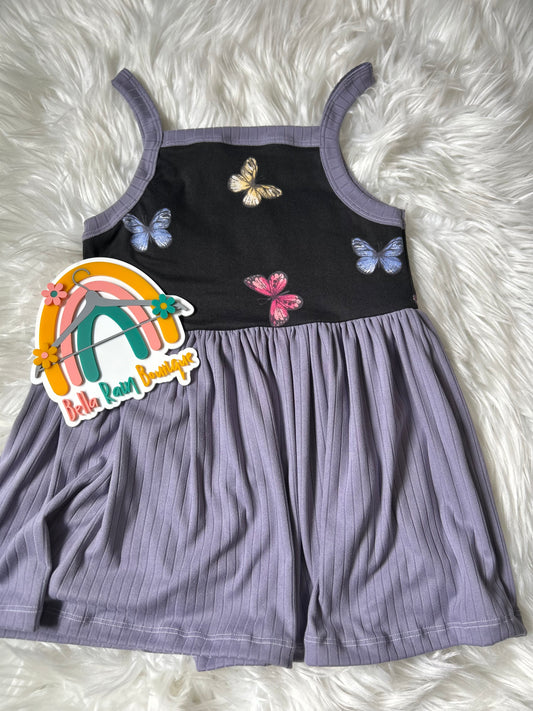 7/8 Butterfly Cami Peplum