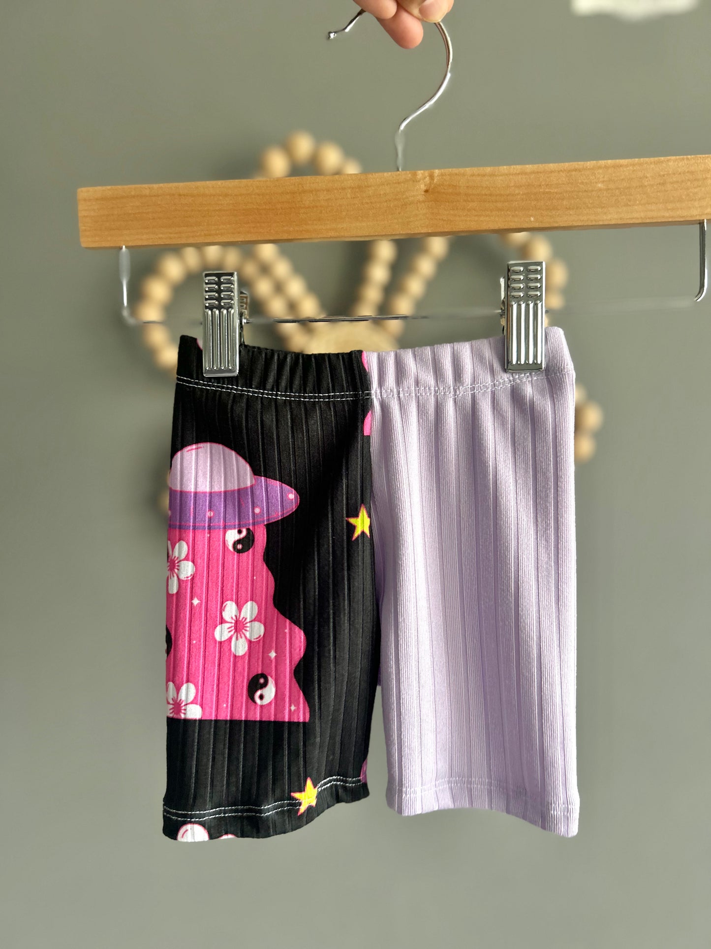 9-12M Out Of This World Space Biker Shorts