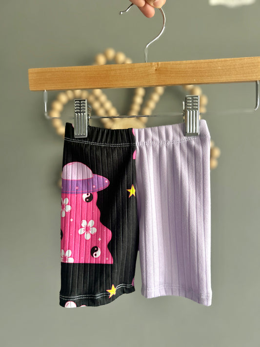 9-12M Out Of This World Space Biker Shorts