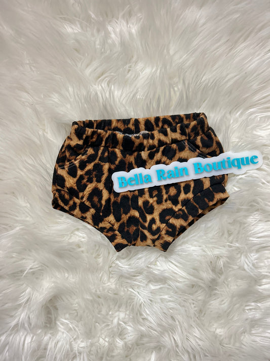 18-24M Animal print pocket shorts