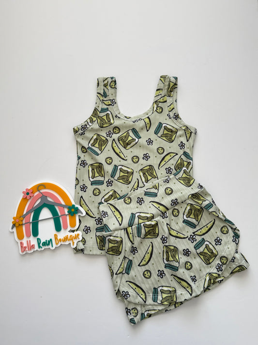 Pickle Skort and Tank Set
