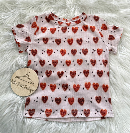 3T Neutral Hearts Tee