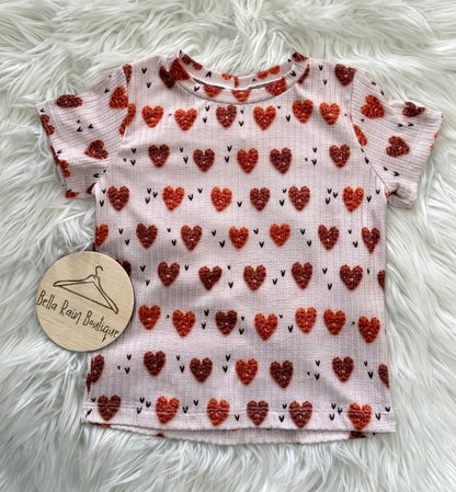 3T Neutral Hearts Tee