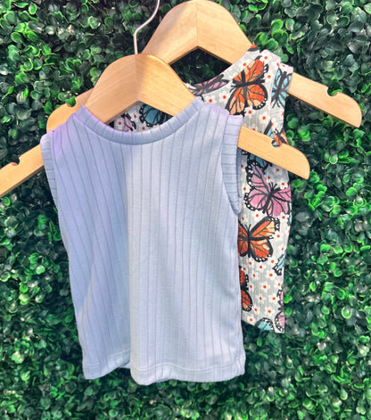 3-6M Solid and Butterfly Tank Bundle