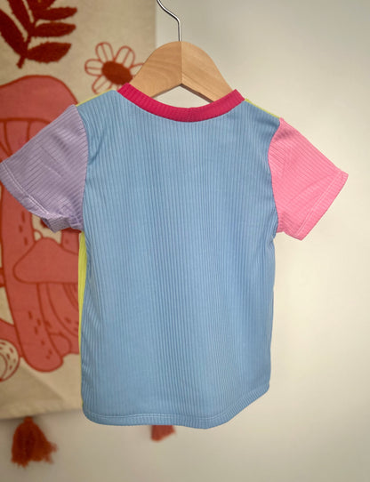 18-24M I'm Literally Just A Girl Colorblocked Graphic Tee