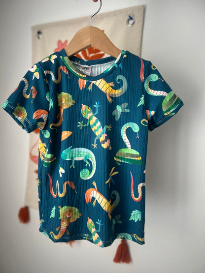 4T Boy Reptile Summer Set