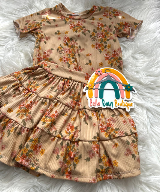 18-24M Tee and skirt set