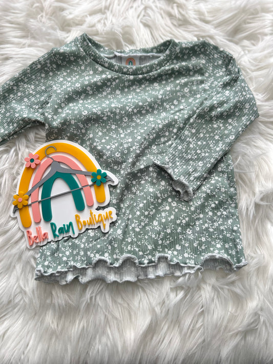 12-18M Lettuce hem tee
