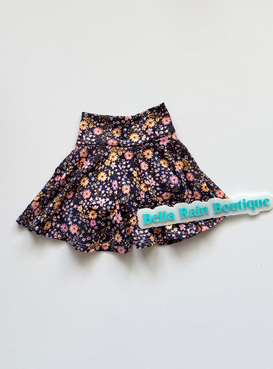 6-9M Glow floral skirted bummies