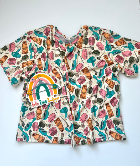 9/10 Hair Day Black History Month Oversized Tee